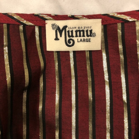 Show Me Your MuMu Wrap Dress (L) - Picture 5 of 7